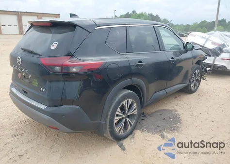 2021 Nissan Rogue Sv Fwd z USA, uszkodzony, nr VIN 5N1AT3BAXMC801313